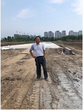 南京某项目淤泥原地固化做道路基层